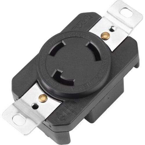 NEMA L5-30R 30A 125V Twist Lock Electrical Female Receptacle for Generator Cord Assembly