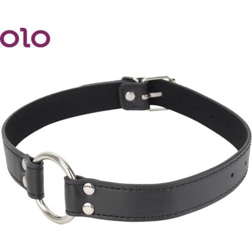 OLO Head Harness O Ring SM Bondage Strap Oral Fixation Open Mouth Gag Hot Sex Toys for Woman
