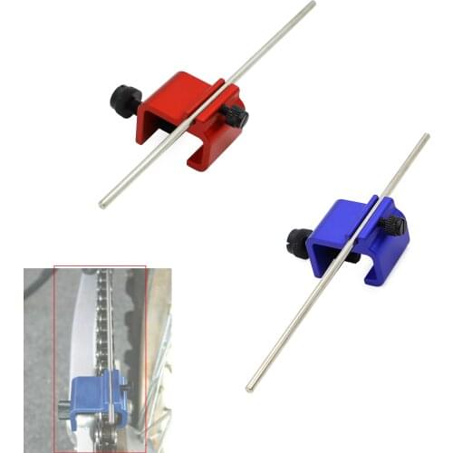 Adjusting Chain Sprocket Alignment Tool Fits For Most Motorcycle Models Motorbike ATV Dirt Bike