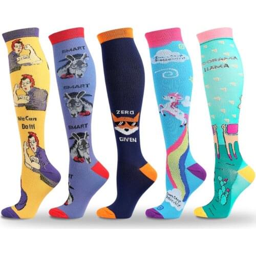 High elastic unisex Compression stockings professional leg Protection long stockings for men and women Breathable Quick-Dry