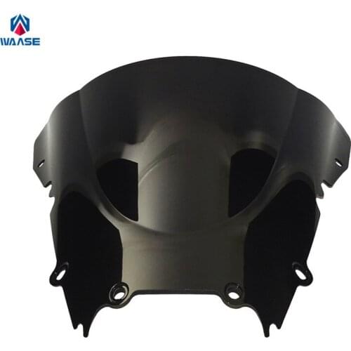 Waase Motorcycle Double Bubble Windscreen Windshield Shield Screen For Yamaha YZF R6 1998 1999 2000 2001 2002