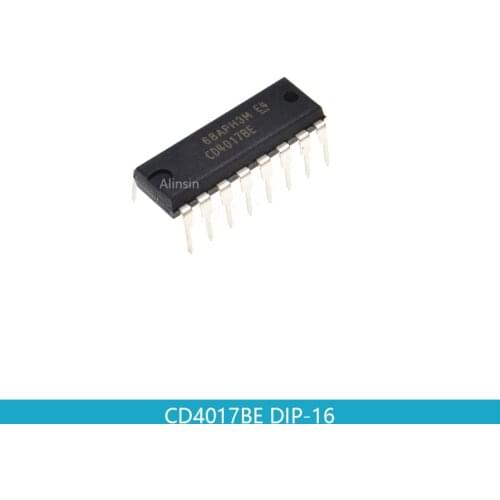 1PCS CD4017BE 4017BE CD4017 DIP-16 DIP16