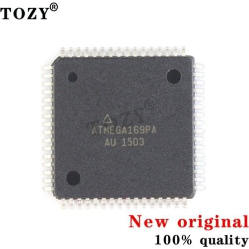 10pcs / lot new original Chip atmega169pa-au AVR tqfp-64 8-bit microcontroller