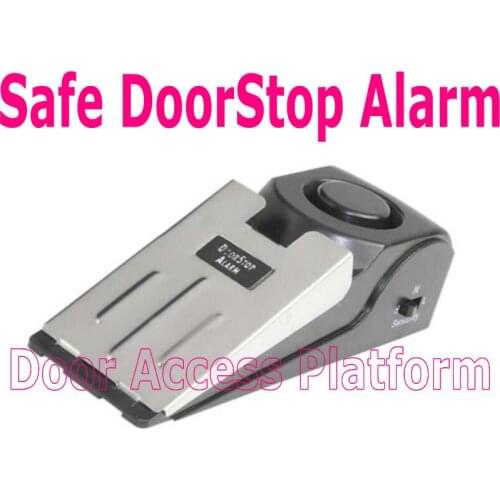 120 dB DoorStop Alarm Item Small size alarm Security use Anti-Theft for door night safey control for woman protection in room