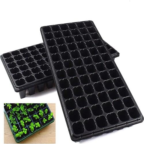 5PC/10PC Seedling Trays BPA Free Plastic Gardening Germination Tray DIY Garden Trays Home Gardening Seedlings Propagation Box