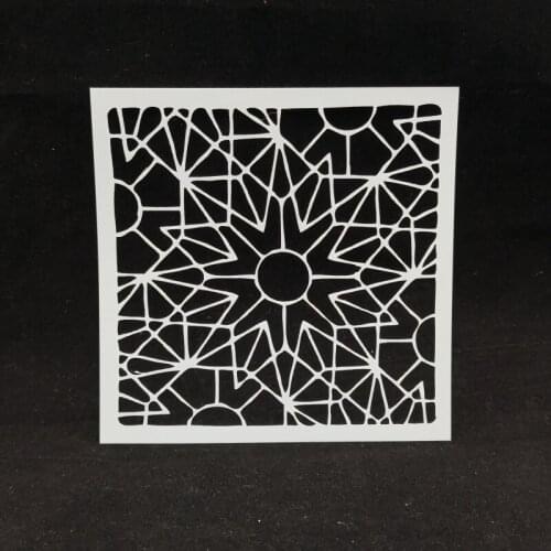 5pcs Flower Plastic Layering Stencils for DIY Scrapbooking/photo album Decorative Embossing DIY Paper Cards Crafts