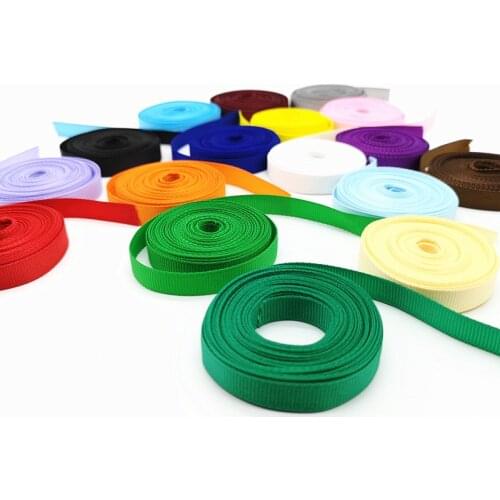 5 Yards 10mm Ribbon Wedding Decoration Grosgrain Ribbon Gift Wrapping Hair Bows DIY High Quality Christmas Ribbon