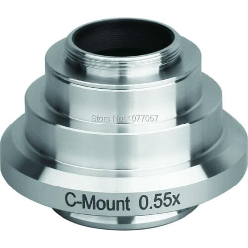 Scientific Microscope 0.55X C-Mount adapter fitting for Lei-ca Microscope C mount TV Adaptor
