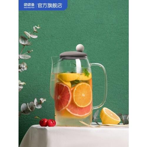 Big Transparent Borosilicate Glass Teapot Heat-Resistant Large Clear Tea Pot Flower Tea Set Puer Kettle Office Home Tool
