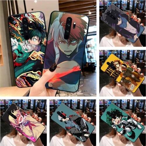 My Hero Academia Dabi Phone Case for Redmi 9A 8A 7 6 6A Note 9 8 8T Pro Max Redmi 9 K20 K30 Pro