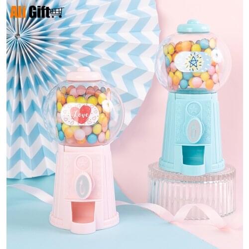 Childrens Creative Festival Birthday Gift Savings Tank Dessert Desk Mini Candy Machine Cake Decoration Accessory for Kids