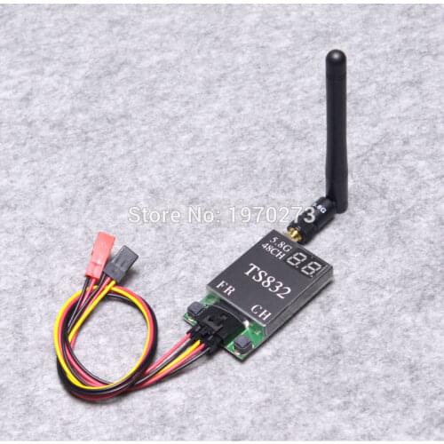 FPV TS832 5.8G 600MW 48CH Wireless AV Image Transmission Transmitter TX For Quapcopter