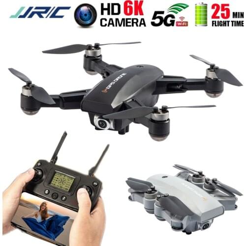 JJRC X16 Drone GPS 6K Camera HD 5G WIFI FPV Optical Flow Poaitioning Brushless Foldable Quadcopter RC FPV Racing Drone Dron