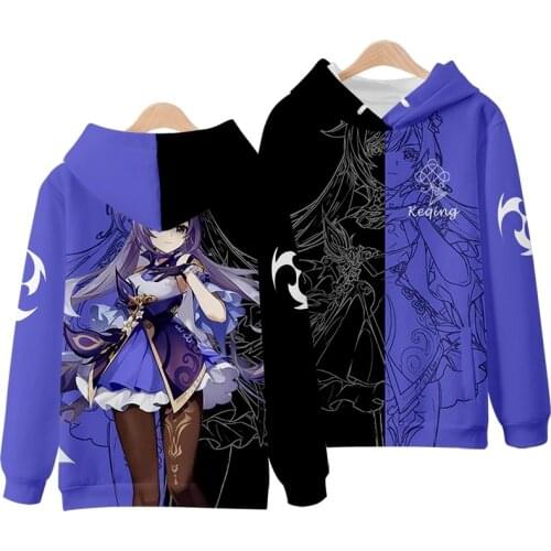 Classic Cool Genshin impact match 3d print hoodie female streetwear pullover teenage boys girls oversized streetwear tops hoodie