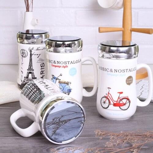 Creative mug home ceramic mug custom logo warm mug gift boxed water mug daily necessities