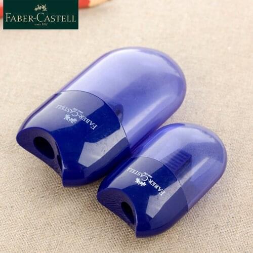 Faber Castell Cute Pencil Sharpener Kawaii Single/Double Hole Pencil Cutter Sacapuntas Stationery Kids School Supplies 183502
