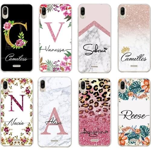 Case Soft silicone TPU Name customizatio Back Cover For Tecno Spark 6 GO 5 6 Air 4 lite Camon 16 15 12 pro pouvoir 4 Phone Cases