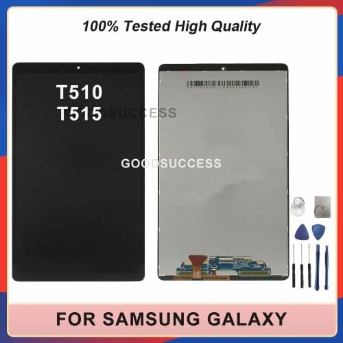 100% Tested 10.1" For Samsung Galaxy Tab A 10.1 (2019) T510 T515 LCD T510N SM-T510 SM-T515 LCDs Display + Touch Screen Assembly