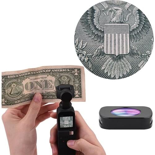 The Lens of Macro Wide-angle for DJI OSMO Pocket/Pocket 2 Fisheye Filter