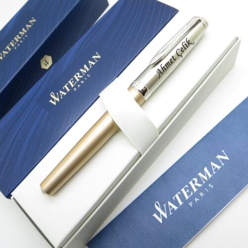 Waterman Embleme Deluxe Gold CT Fountain Pen | İsme Special Pen | Gift Pen