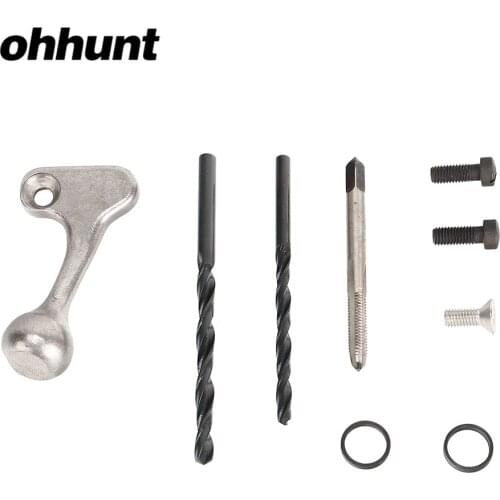 Tactical ohhunt Mosin Nagant Stainless Steel Bolt Handle Bent Bolt Adapter
