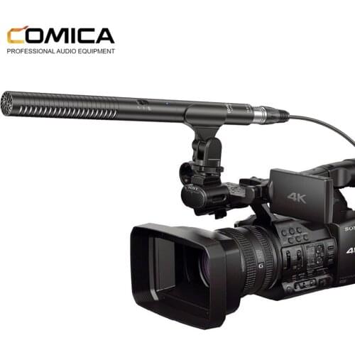 Comica CVM-VP2 Condenser Shotgun Microphone for Camera / Camcorder Nikon Panasonic Canon