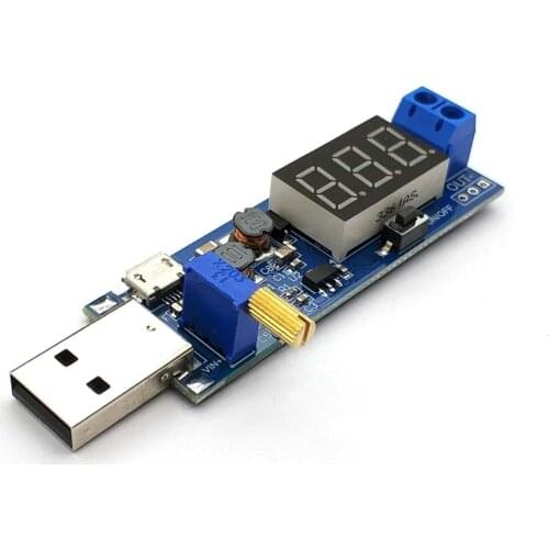 DC-DC 5V To 3.5V / 12V USB Step UP / Down Power Supply Module Adjustable Boost Buck Converter Out DC 1.2V-24V