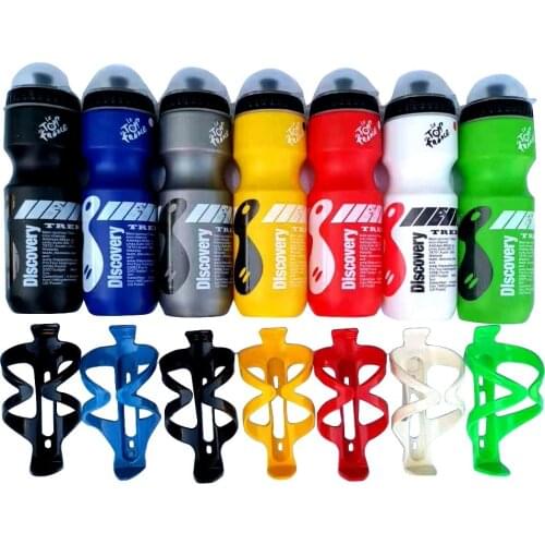 750ml Bike Water bottle MTB Road Bicycle Cycling Bottle with Holder Cage Outdoor Sports Drink Equipment Bike Rading Accessories