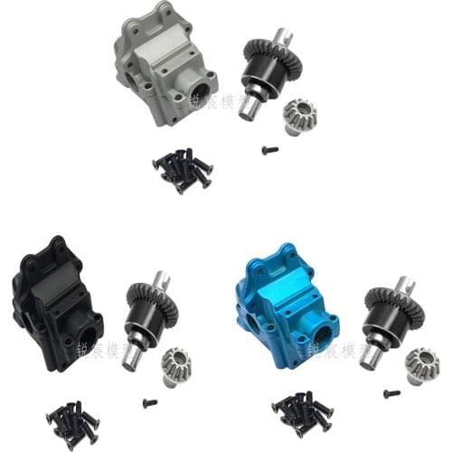 Wltoys 144001 1/14 RC Car Spare parts upgrade metal 144001-1309 differential/144001-1254 Gearbox housing