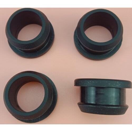 10pcs Black 4.5mm-30mm Silicone Rubber Snap-on Grommet Hole Plugs End Caps Bung Wire Cable Wiring Protect Bush Hobbies DIY