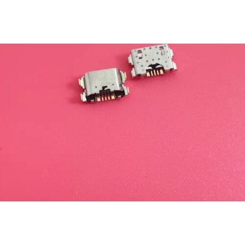 100pcs/lot Charging Port Mini Micro USB Connector USB Charger Dock For Xiaomi Redmi 6A 7 / Redmi 6 PRO / Mi Play