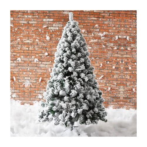 180cm Christmas tree cedar flocking snowing artificial Christmas tree decorations Christmas decorations for home artificial tree