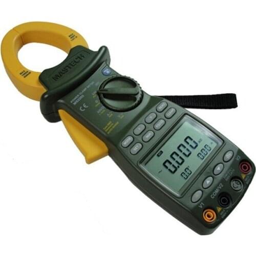 MASTECH MS2205 Digital Clamp Meter AC RMS Active Power Factor Passive Frequency Harmonic Test