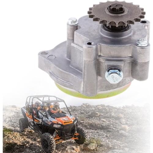 Motorcycle Transmission Gear Box For 49CC 2-Stroke/4-Stroke Engine Mini Pocket Bike ATV PetrolScooter Chopper Aluminum Alloy