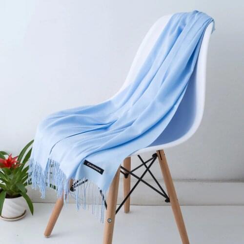 2020 summer scarves for women shawls and wraps fashion solid female hijab stoles pashmina winter cashmere scarves foulard