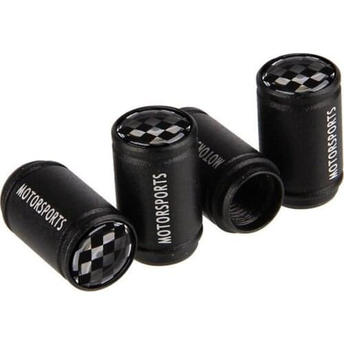 Frosted Surface Car Moto Bike Tyre Valve Stems Cap For Fiat Punto Bravo Palio Linea Freemont Tire Air Dustproof Wheel Caps F1