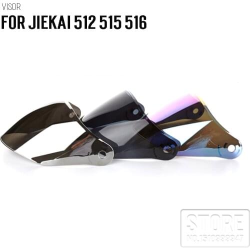 Motorcycle 3/4 Half Helmets VISOR Sunglasses Dust mirror FOR JIEKAI 515 512 516 SLIVER KOCHA MULTICOLOR CHOOSE