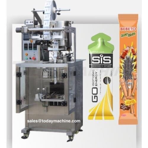 Today Machine Automatic Juice Liquid Stick Bag Packaging Machine Ice Lolly / Ice Pop Sealing Machine