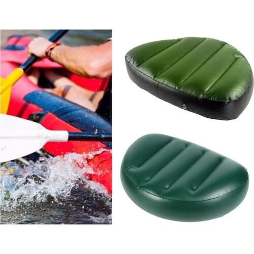 PVC Inflatable Seat Air Cushion Mat High Quality Lightweight and Delicate Waterproof Inflatable Fishing Boat Cushion