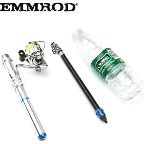 New portable fishing rod detachable Easy to store small fishing rod Rock Fishing Rod Minimum length 25cm Stretch length 150cm