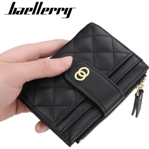 2021 New Women Wallets Fashion PU Leather Top Quality Female Purse Short Card Holder Brand Wallet For Women