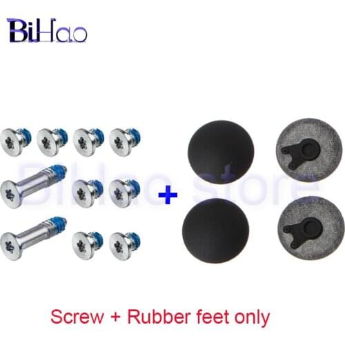 New For A1369 A1370 A1465 A1466 Rubber Bottom Case Cover Feet Foot Kit with screws Set for Macbook Air 11" 13"