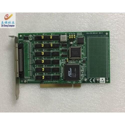 PCI-1751 48-Channel Digital I/O and 3-Channel Counter PCI Card REV.A1 02-2