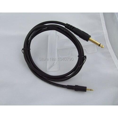 Gold plated 6.3/6.5 to 3.5 or 3.5 to 6.35 cable Audio cable Signal lines Audio and video signal transmission line 3M 9.6ft