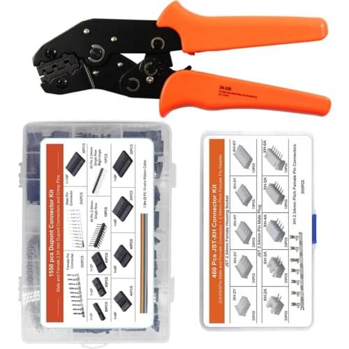 SN-28B dupont Crimping Pliers XH2.54 SM plug spring clamp JST ZH1.5 2.0PH 2.5XH EH SM Connectors crimper tool kit Wire Stripper