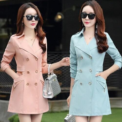 Syuzanna Women's Long Raincoats