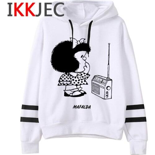Mafalda hoodies female printed Korea women pullover hoddies 2020