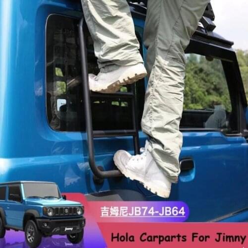 Rear Window Extension Climbing Ladder For Suzuki Jimny JB64 JB74 2019 2020 2021