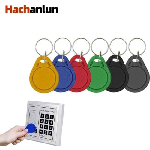 10/20/30 T5577 Key Rfid Tag Access Control Card Sticker 125khz Keyfobs Access Card Replicator Em4305 Keychain