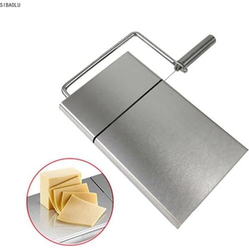 High Quality Stainless Steel Cheese Butter Bread Slicer Tools Easy to Clean Cutting Table Board Kitchen Supplies Kitchen Tools